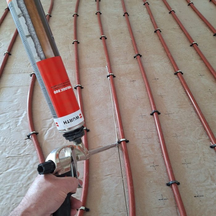 2 Suivi de l'étanchéité de l'isolant de sol