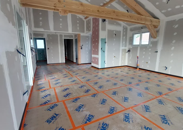 Isolation au sol Ste Agathe la Bouteresse